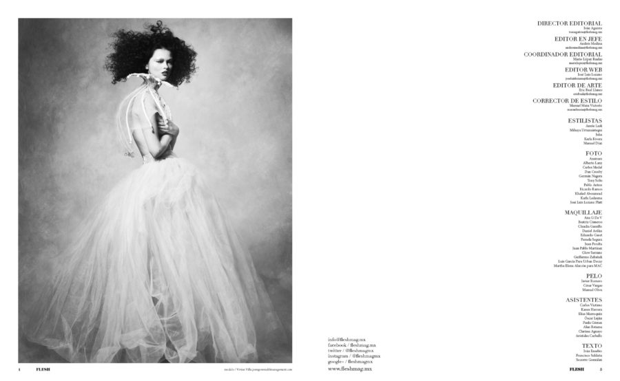 Flesh Magazine Carta Editorial Issue 0