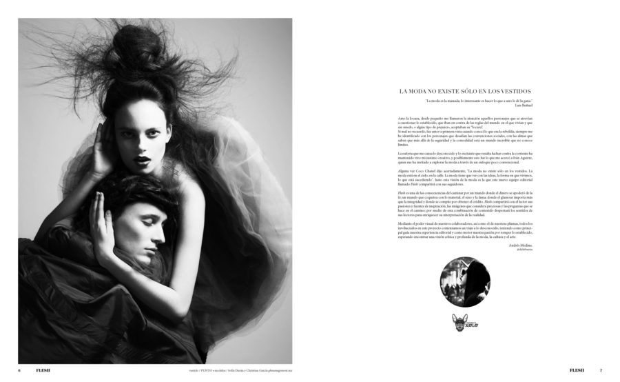 Flesh Magazine Carta Editorial Issue 0