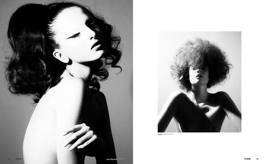 Volumen by Karla Ledesma, Javier Romero, Guillermo Zelisnak Luba Ramirez Varvara Taylor FLESH Magazine