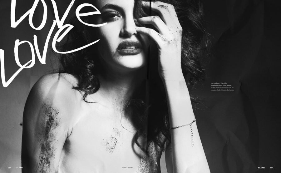 Love, Love FLESH Magazine Tony Solis Glow Serrano Xenia