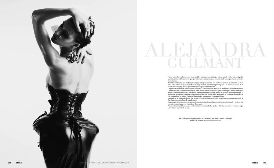 ALEJANDRA GUILMANT Flesh Magazine Ivan Aguirre Annie Lask