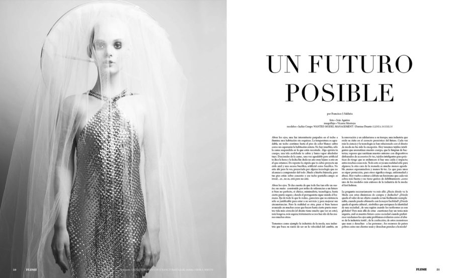 Un Futuro Posible FLESH Magazine Ivan Aguirre Vicente Montoya