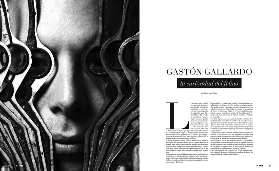 Gaston Gallardo FLESH Magazine Ivan Aguirre Mario Lopez Ruelas