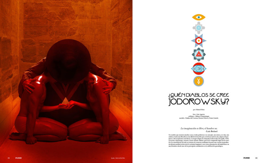 Quien diablos se cree Jodorowsky FLESH Magazine Manuel Meza Ivan Aguirre Cine