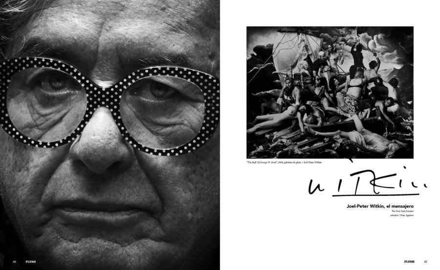 Joel-Peter Witkin, el mensajero por Jose Luis Lozano FLESH Magazine retratos por Ivan Aguirre