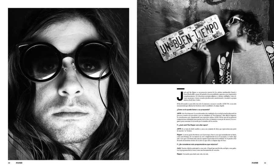 Jack and the Ripper FLESH Magazine Ivan Aguirre Manuel Meza Mihaya Urtuzuástegui
