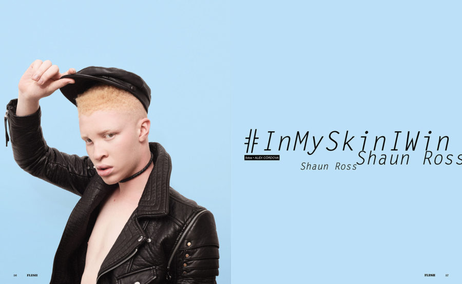 Shaun Ross FLESH Magazine texto Manuel Meza fotografia Alex Cordova