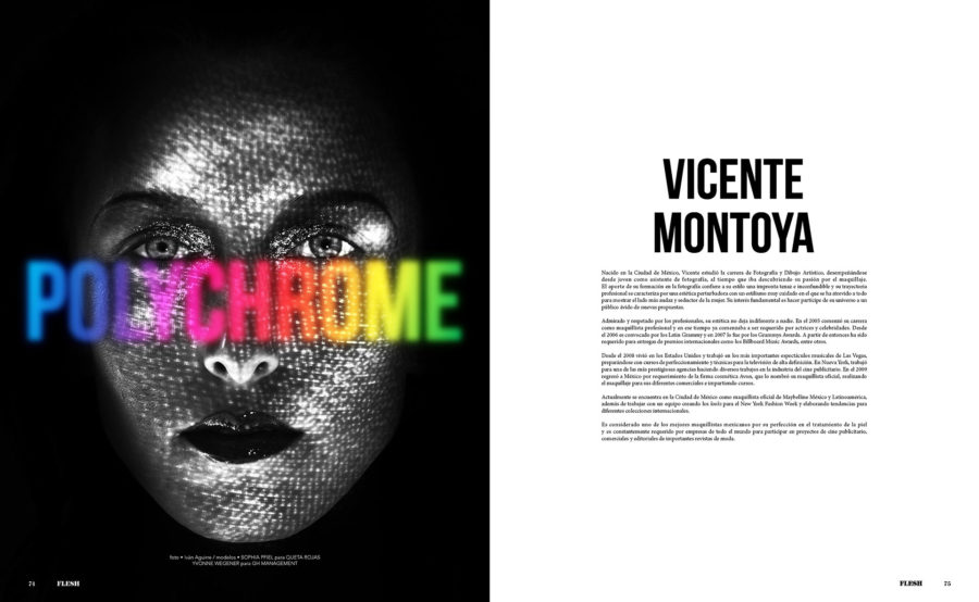Vicente Montoya para FLESH Magazine Ivan Aguirre