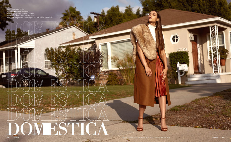 Domestica FLESH Magazine photo Ali Daniel Flores