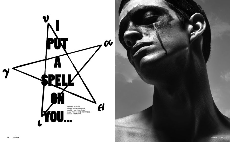 I Put a Spell on You FLESH Magazine photo Jose Luis Lozano Platt Malafacha Hiram Kossio