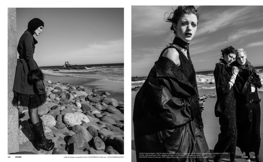 The Salty Sea Behind the Eyes FLESH Magazine Photo Alejandro Cabezut Akii Sara Robey Julia Savitskaya