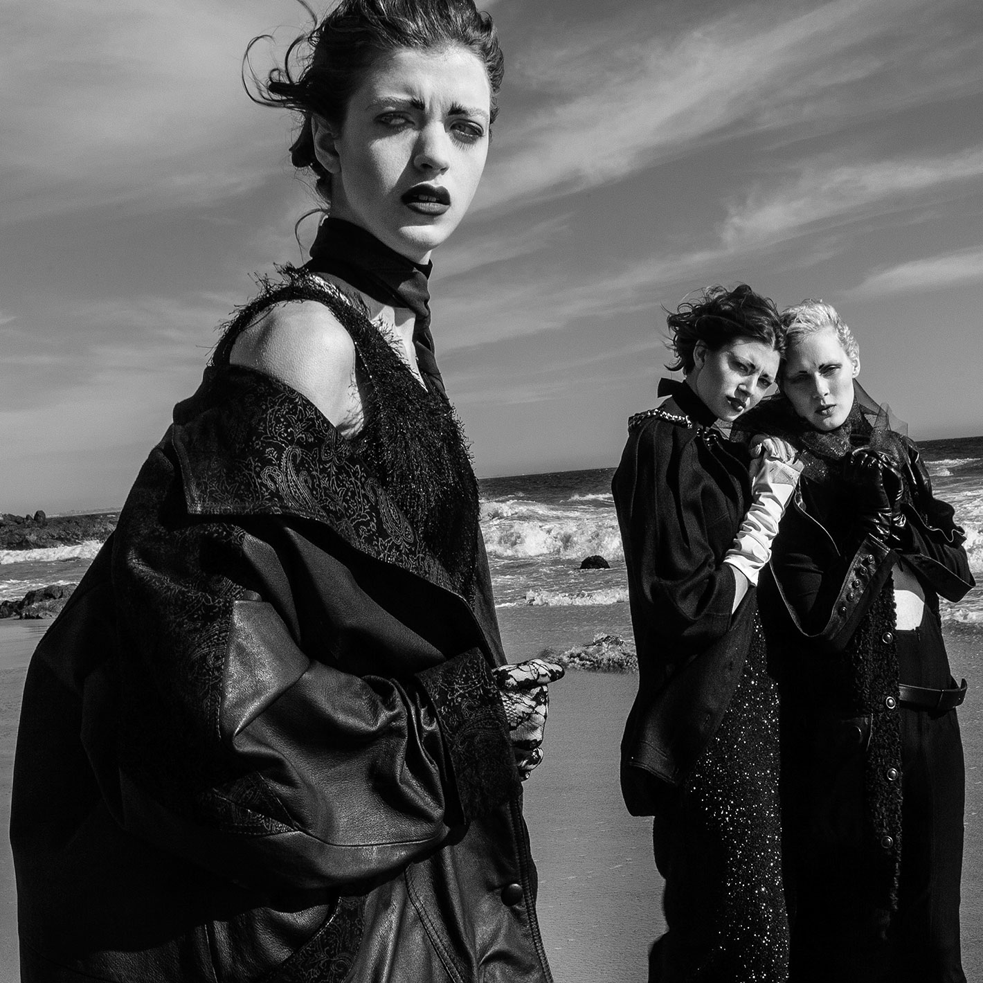 The Salty Sea Behind the Eyes FLESH Magazine Photo Alejandro Cabezut Akii Sara Robey Julia Savitskaya