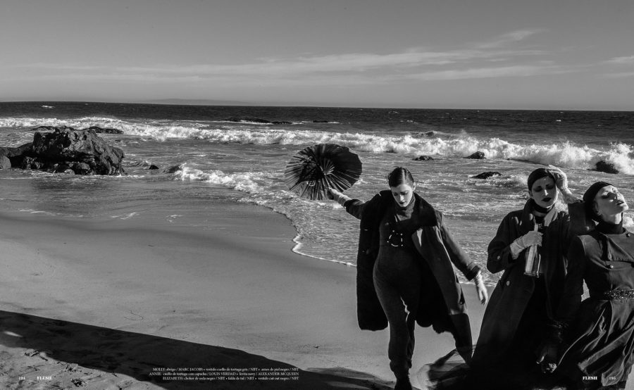 The Salty Sea Behind the Eyes FLESH Magazine Photo Alejandro Cabezut Akii Sara Robey Julia Savitskaya