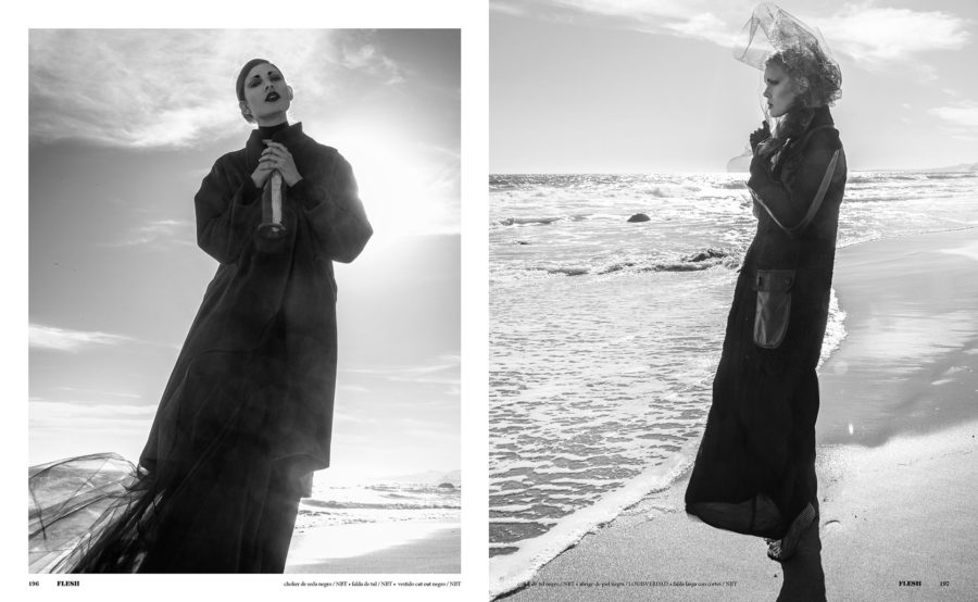 The Salty Sea Behind the Eyes FLESH Magazine Photo Alejandro Cabezut Akii Sara Robey Julia Savitskaya